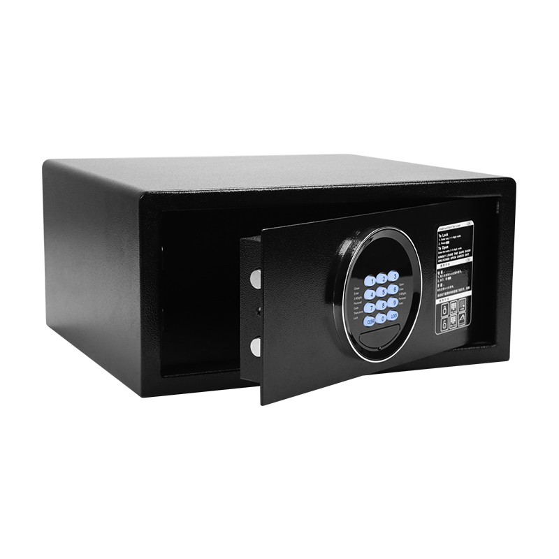  Sachikoo Fireproof Hotel Room Safe Deposit Box with Electronic Digital Lock Steel Key Combination for Home Security