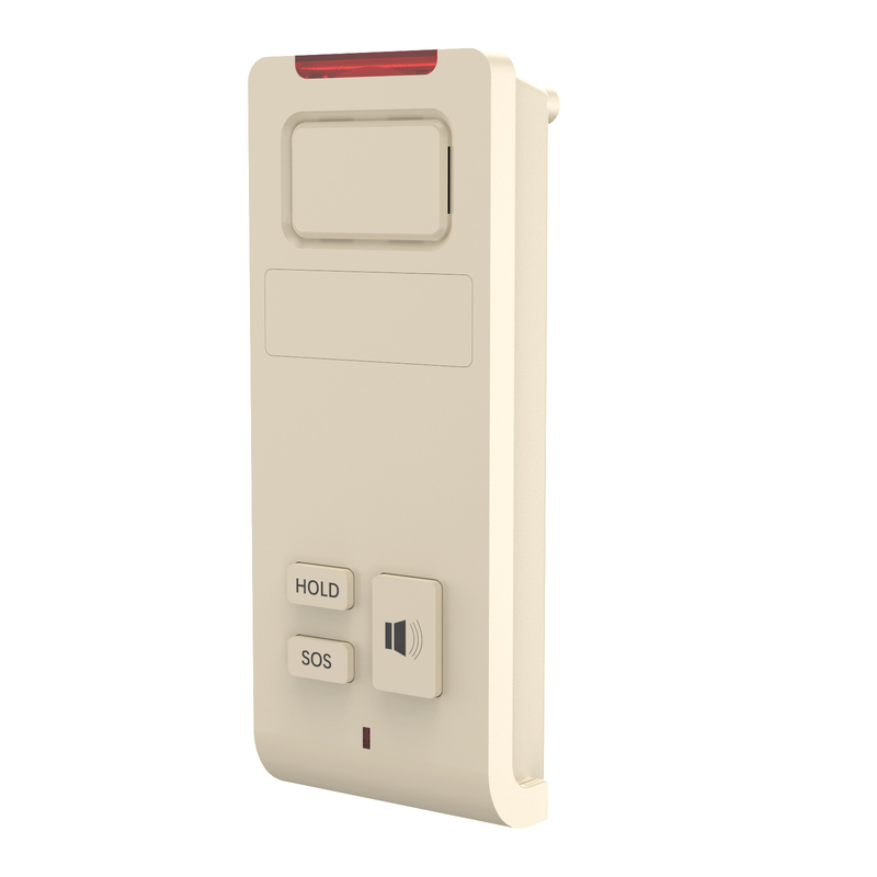 Sachikoo Cordless Phone Small Wall-Mounted Wireless Communication System for Hotel Rooms And Bathrooms