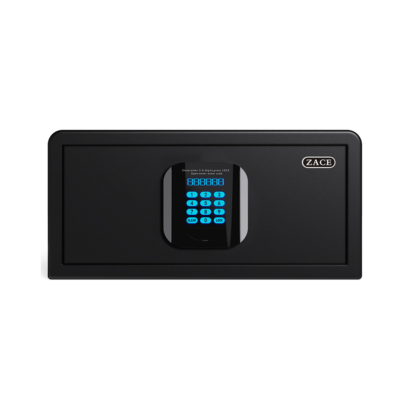 LED Big Screen Display Security Deposit Box with Master Key Electronic Lock Fireproof and Steel Material for Hotels Offices