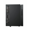 20L Stainless Steel Mini Fridge Good Quality Portable Electric Automatic Air Cooling with Glass Door Black for Hotel Application