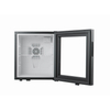 Factory Wholesale Portable Hotel Mini Bar Fridge Eco-Friendly Glass Door Noise-Free Electric Compact Thermoelectric Compressor