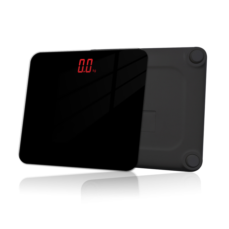Sachikoo Portable 6MM Toughened Glass Weighing Scales Automatic for Hotel Office Bathroom