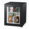 Single Glass Door Mini Office Refrigerator Air Cooling Compressor Freezer Portable Electric for Hotel Car Outdoor Use