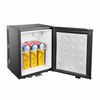 20L Mini Fridge Noisy Semiconductor Stainless Steel Foaming Door Compact Hotel Electric Portable Refrigerator Cooling Household