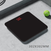 Sachikoo Portable 6MM Toughened Glass Weighing Scales Automatic for Hotel Office Bathroom