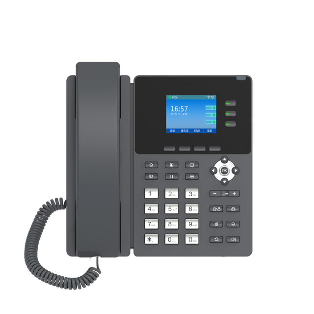 Factory Direct 2.4G Wireless Access IP Telephone with WiFi Connection Cost-Effective Corded Telephones