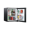 Sachikoo 30L Eco-friendly Glass Door Minibar Fridge Bottom-Freezer Air Cooling Frost-Free Defrost Hotel Office Car Outdoor Use