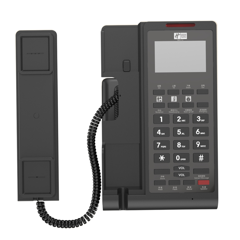 Corded Hotel High Class Telephone Phone With Good Quality Hotel Desk Phone Hotel Door Lock With Smart Phone