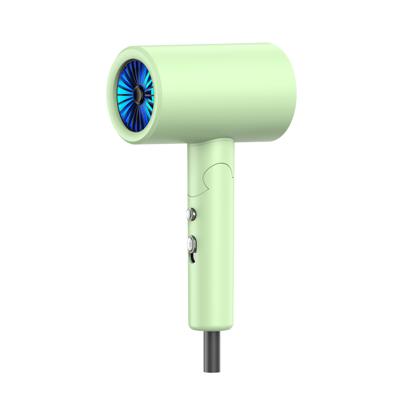 Sachikoo 1800W High Power Foldable Hair Dryer French Language Styling Double Overheat Protection for Hotel & Household Use