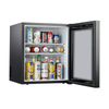 High Quality 30L Mini Portable Stainless Steel Single Fridge 65 Automatic Air Cooling Electric No Noise Absorption New Condition