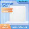 Sachikoo Smart Body Bathroom Scale LCD Display 6MM Toughened Glass ABS Material Electric Battery Home Hotel Office Kitchen Use