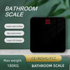 Sachikoo Portable 6MM Toughened Glass Weighing Scales Automatic for Hotel Office Bathroom