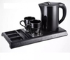 Portable 304 Stainless Steel Electric Kettle Tray Set Household Hotel Hospitality Tea Service with Smart Strix Controller