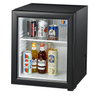 Commercial Hotel Mini Refrigerator Portable ABS Air-Cooled Cooler Outdoor Garage Use Electric Power Source Cheap Compact Type
