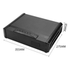 Biometric Gun Safe for Handgun Fingerprint with Keys And Keypad Handgun Alarm Gun Lock Box