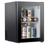 Glass Door Minibar Fridge Refrigerator for Hotel No Noise Luxury 40L Sachikoo 220v 65 Air Cooling Diagnostic Tools Fridge 65W