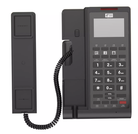 Corded Hotel High Class Telephone Phone With Good Quality Hotel Desk Phone Hotel Door Lock With Smart Phone.png