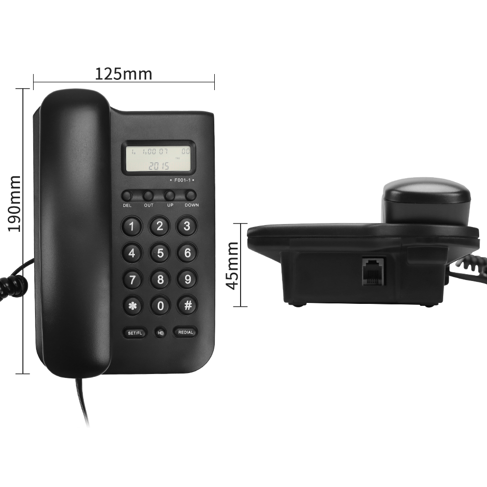 SACHIKOO Factory Wholesale Landline Caller Id Phone Corded Landline Hotel Home Office Telephone