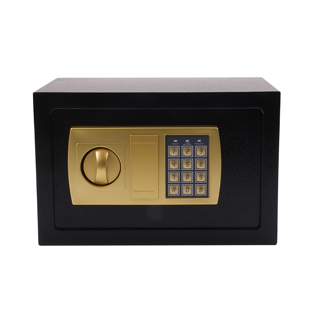 Wall Mounted Small Steel Electronic Safe Box Fireproof with Lock for Home Hotel Use