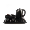 Sachikoo 1.2L Professional Electric Kettle Set Double-Deck Hotel Grade with Tray Hot-Sell Product