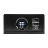  Sachikoo Fireproof Hotel Room Safe Deposit Box with Electronic Digital Lock Steel Key Combination for Home Security