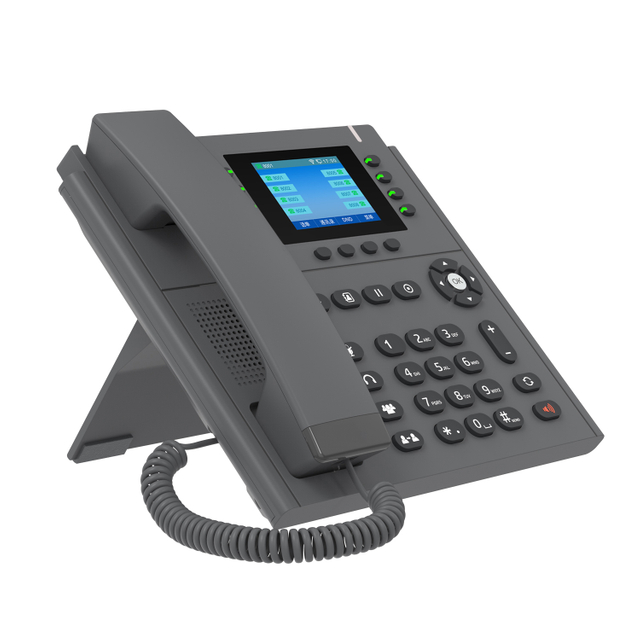 Sachikoo 2.8inch Color Screen Luxury 8 SIP Accounts Telephone with WiFi Function POE Power