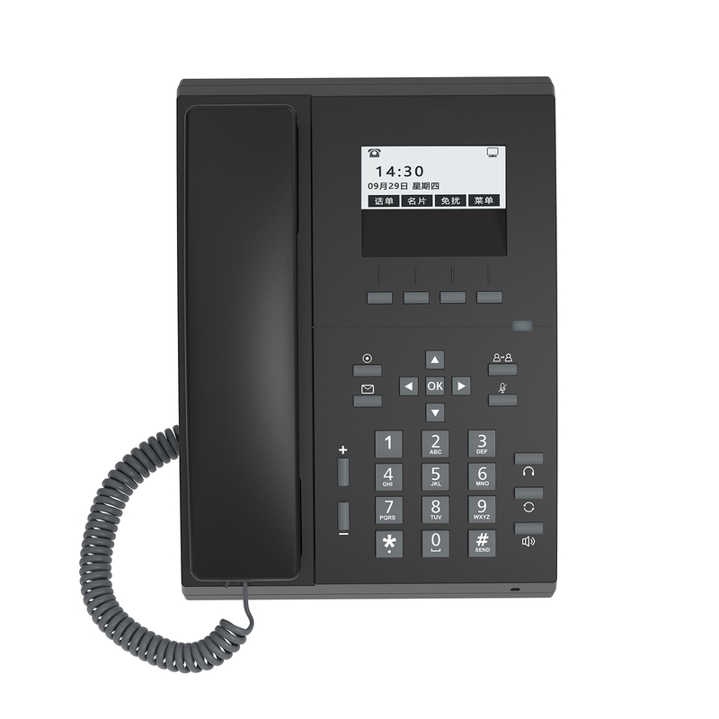 High Quality Color Screen Phone VoIP Phone WiFi & Poe Network IP Telephone