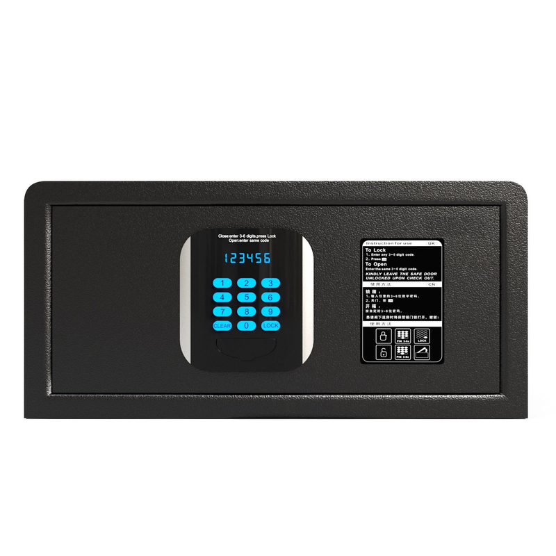Unque Fireproof Hotel & Office Bank Safe Box New Style Digital Coded Lock Unique Steel Gun Safe for Home Hotel And Office