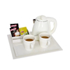 Sachikoo 1.2L Professional Electric Kettle Set Double-Deck Hotel Grade with Tray Hot-Sell Product